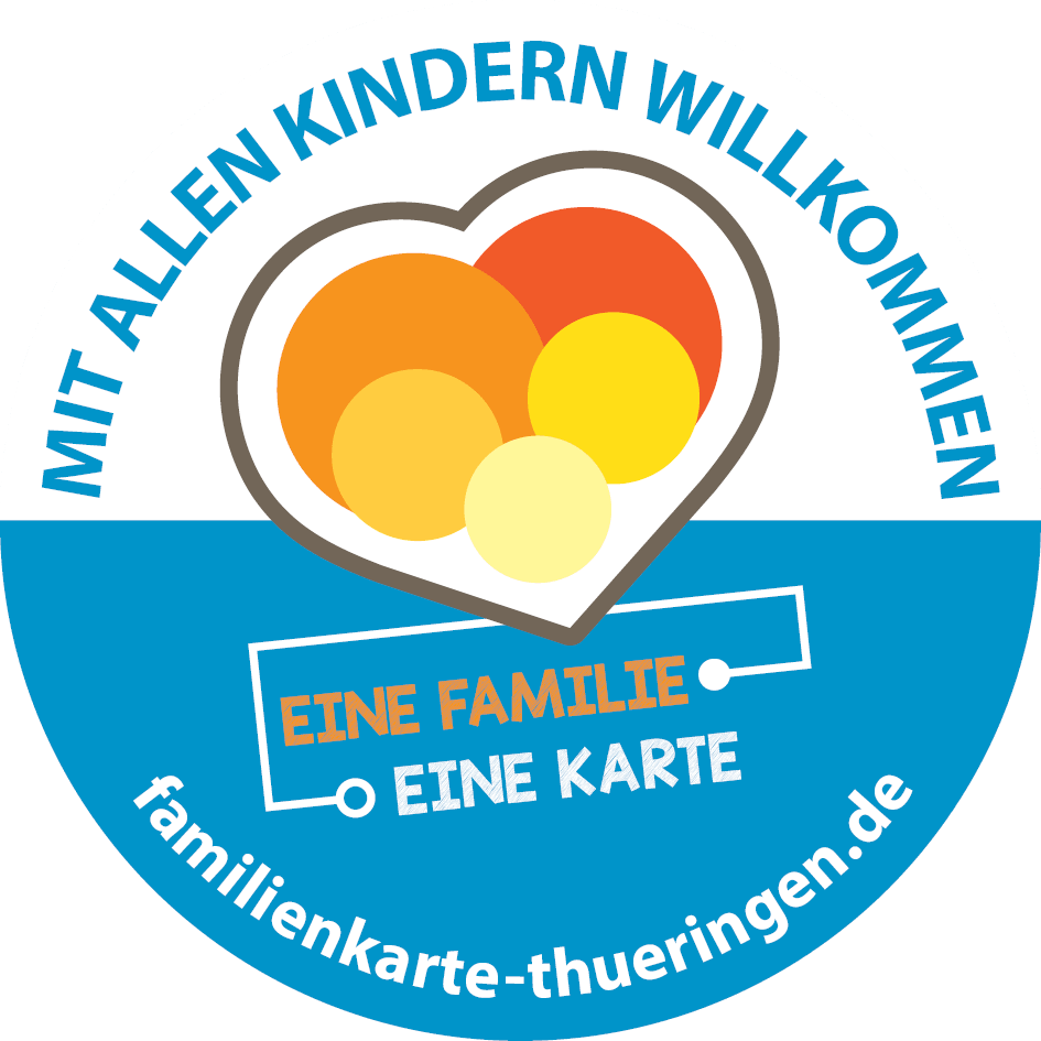 Logobutton Familienkarte Thüringen